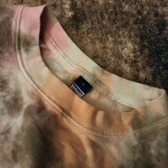 Old Navy Vintage Long Sleeve French-Terry Tunic Sweatshirt - Picture 5 of 10